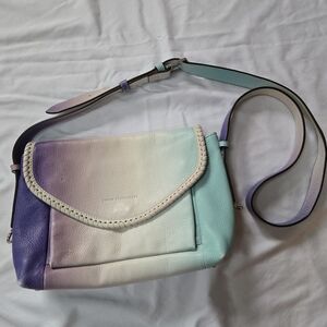 Aimee Kestenberg Pebble Leather Crossbody All For Love Aruba Ombre